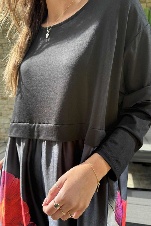 Dominian Smock Dress Poppy